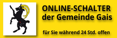 Online-Schalter Gemeinde Gais